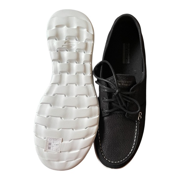 Skechers GO Walk Lite Eclipse Shoes | Size 10 | Black - Picture 4 of 9